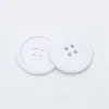 40pcs 25mm Black/White/Multi Resin Round 4 Holes Buttons For Clothing Sewing Accessories Scrapbooking Embellishments DIY Crafts 3