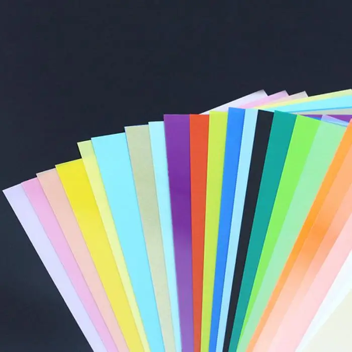 5 шт./компл. Цвет терм усадочная DIY Лист Пластик Изделия из бумаги лист для Magic распродажа развивающая