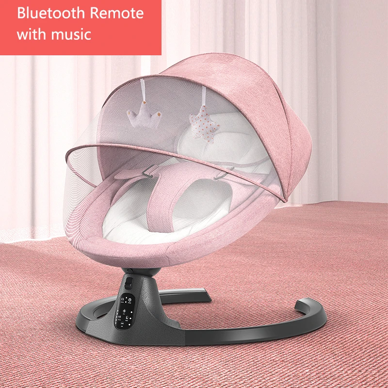 Chaise A Bascule Electrique Pour Bebe Artefact A Distance Bluetooth Panier De Couchage Pour Nouveau Ne Avec Musique Berceau Pour Enfants De 0 A 36 Mois Aliexpress