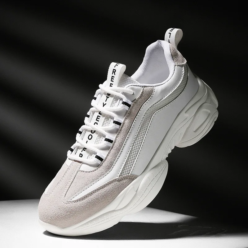 

2019 New Style Spring MEN'S SHOES Korean-style Trend Dad Men Breathable Sports Casual Versatile Canvas Trendy Shoes Summer