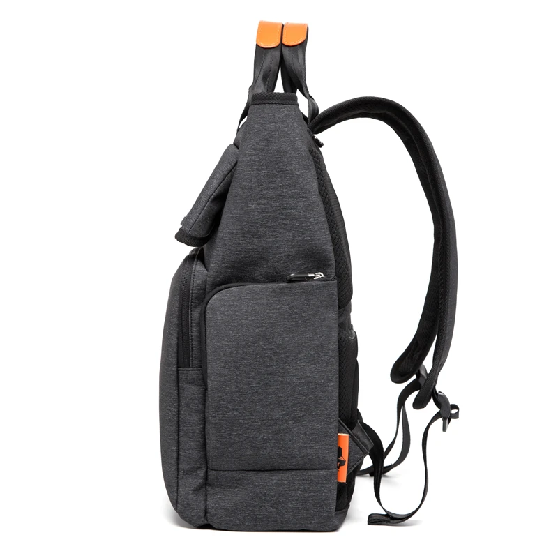 BISON DENIM Fashion Backpack 17 inch Laptop School Rucksack Large Capacity Water Repellent Travel Back Pack Mochila N2883
