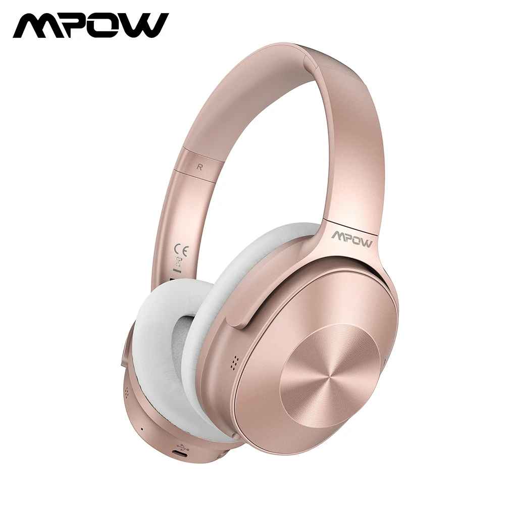 Беспроводные наушники Mpow H12 Bluetooth ANC проводная гарнитура с микрофоном hi fi звук