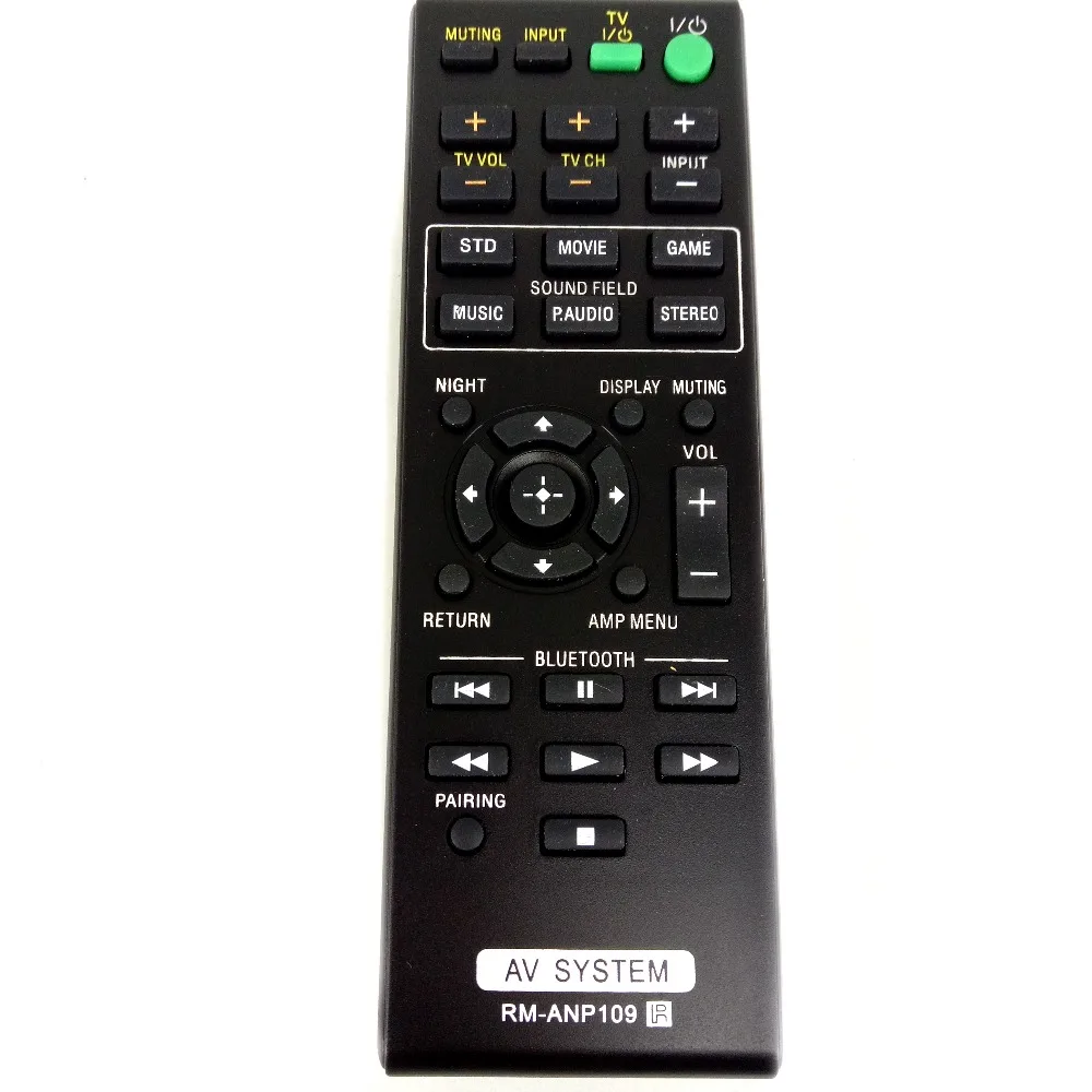 

New Original Remote control for Sony Remote RM-ANP109 for RM-ANP105 For HT-CT660 SA-CT660 AV SYSTEM Fernbedienung