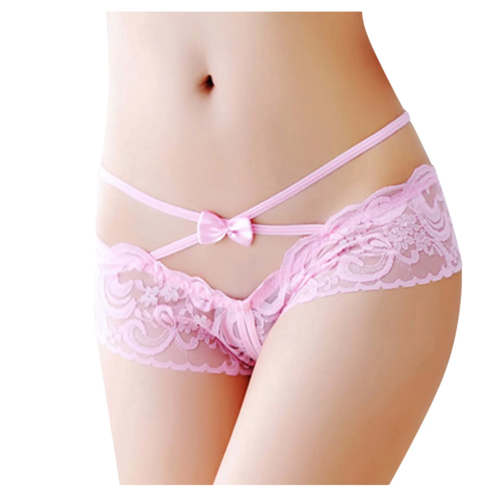 Open Crotch Panties for Women Cross Bandage Thong G-Strings Ladies Briefs Underwear Lingerie Panties for Sex Culotte Femme трусы