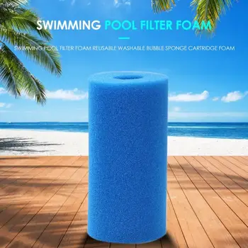 

Swimming Pool Filter Foam Reusable Washable Bubble Sponge Cartridge Foam