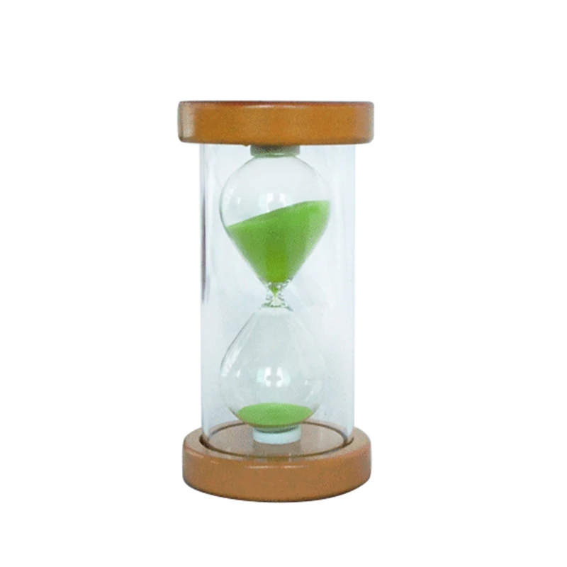 

Hourglass 10 Minutes Sand Watch Clock Logs Hourglass Home Decoration Accessories Children Gifts