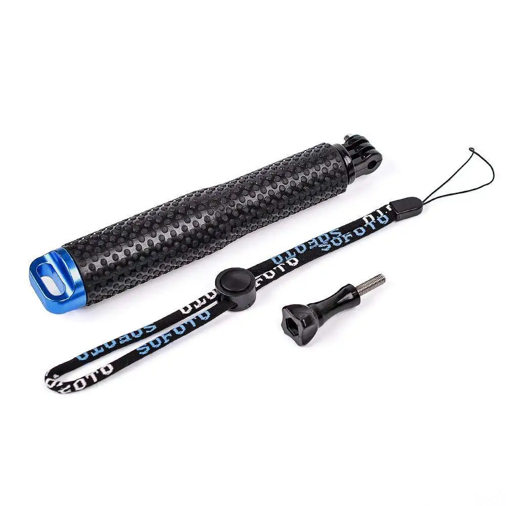 For Go Pro Accessories Handheld Extendable Pole Monopod Selfie Stick for GoPro HERO8 7 6 HERO4 Session HERO 5 4 3+ 3 2 1 xiaoyi