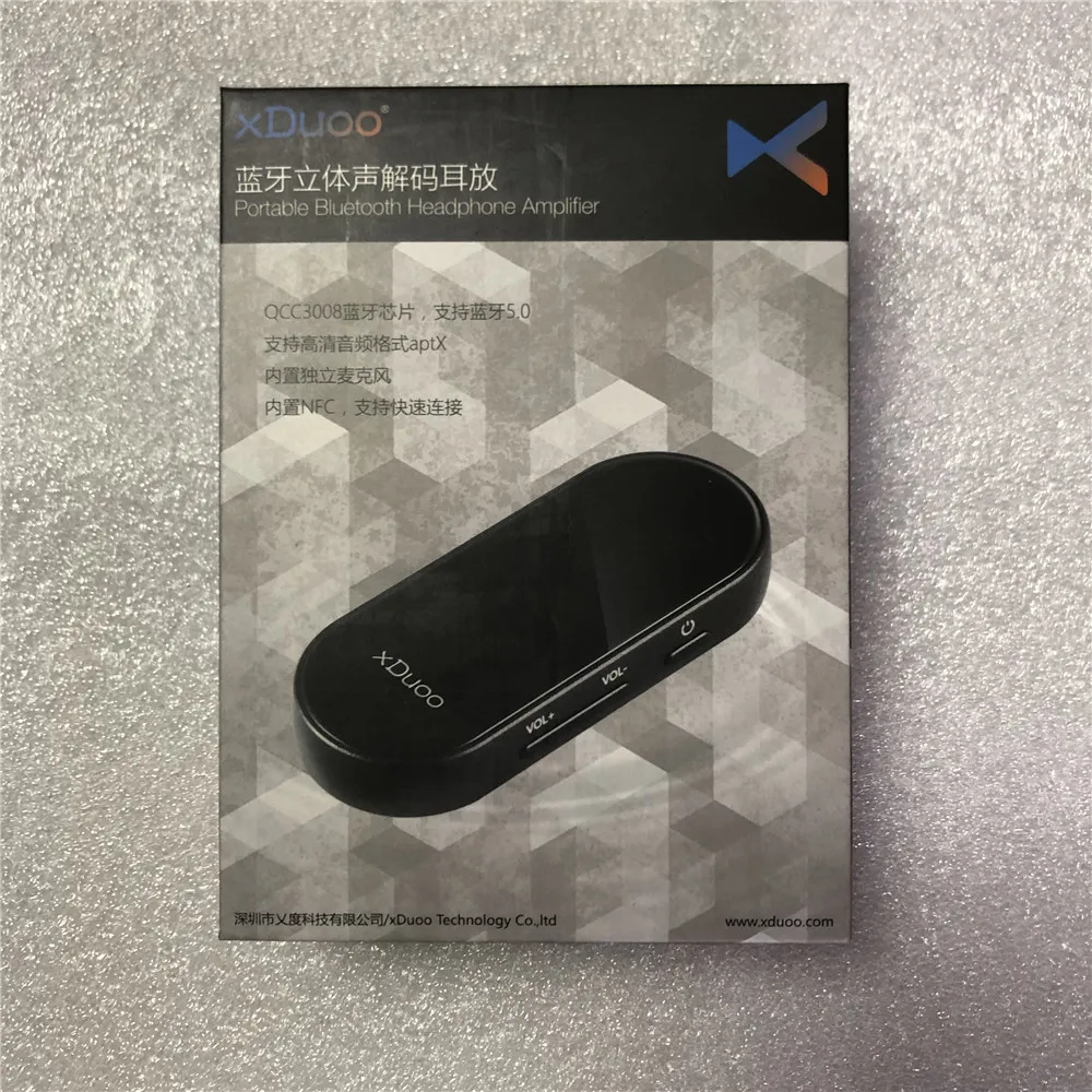 XDuoo XQ-25 Портативный bluetooth-усилитель для наушников Bluetooth 5,0 AMP QCC3008 ES9118 ЦАП Поддержка APTX NFC Сопряжения XQ 25 XQ25