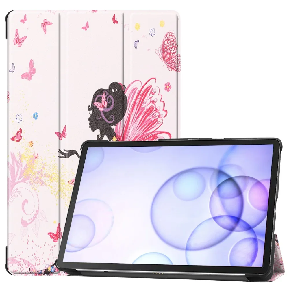 Чехол для планшета для samsung Galaxy Tab S6 10,5 SM-T860, чехол-книжка с магнитной застежкой, автоматический режим сна, умный чехол для Galaxy Tab A 10,5 SM-T865 T867