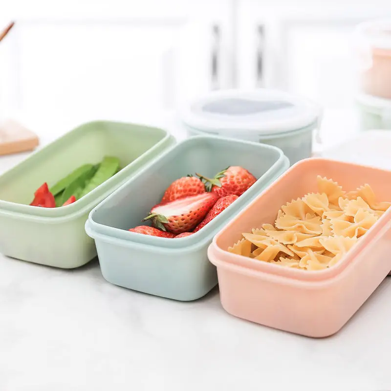 

Food Microwave Storage Box Lunch Box Refrigerator Plastic Storage Box Food Fruit Frozen Container