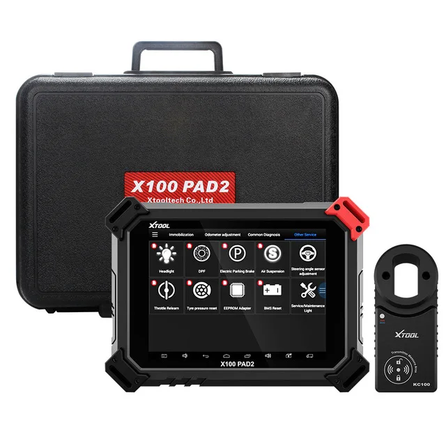 Синий Новая цена для XTOOL X100 X-100 PAD2 Pro Key программист полная версия с 4-й и 5-й IMMO более специальная функция - Цвет: Синий