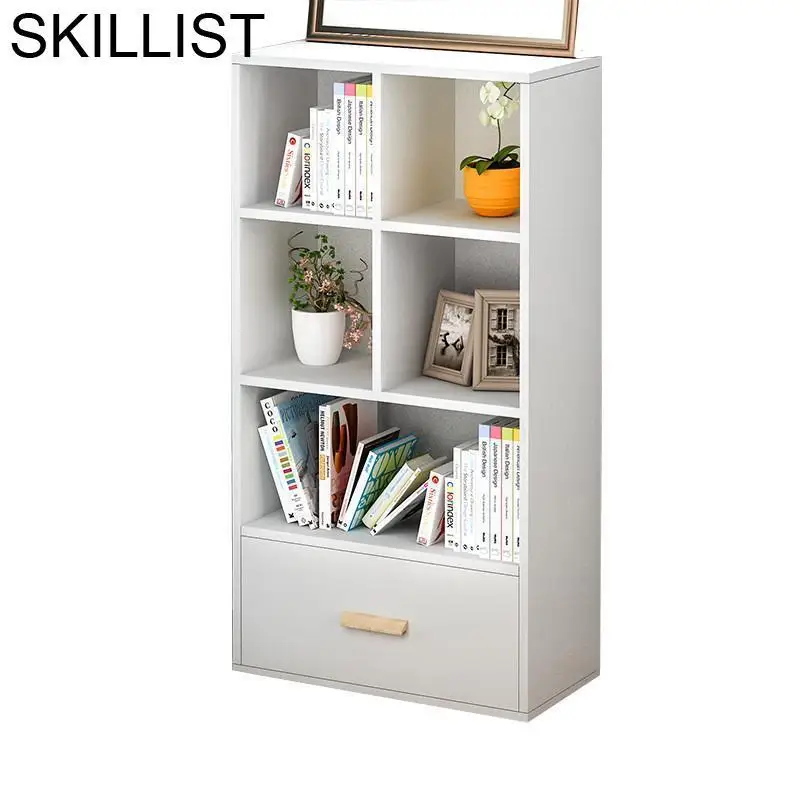 cheap Dekoration Librero Estante Para Livro Decoracion Cabinet Shabby Chic wooden Retro Furniture Decoration Bookcase Book Case Rack