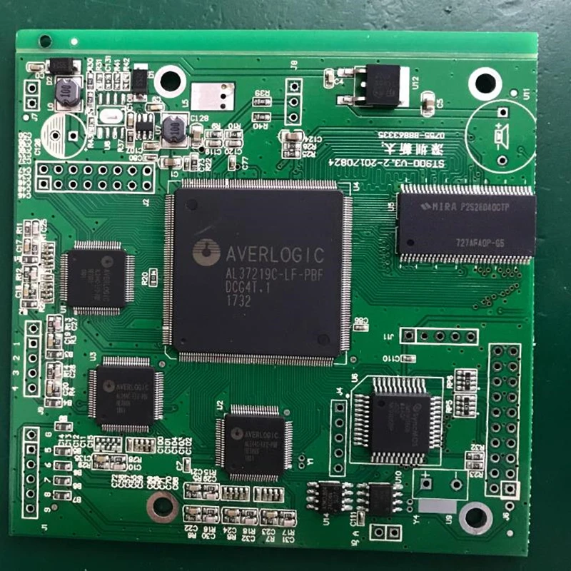 

Customization Supported RS232/RS485 9 Channel Color Quad Processor Motherboard PCB