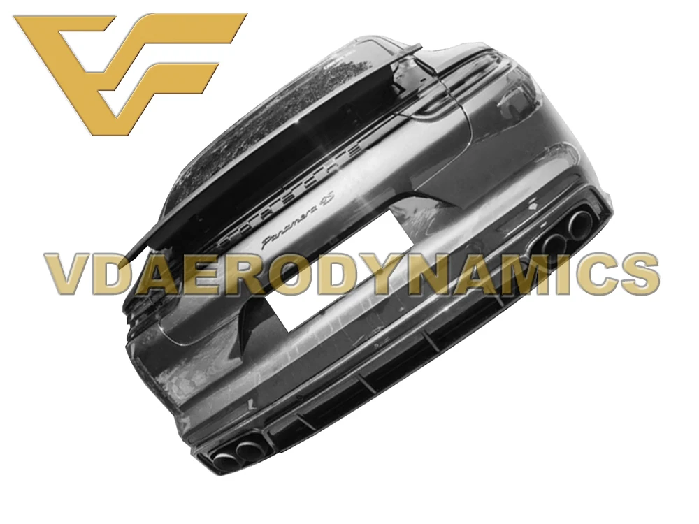 Подходит для 17-19 Porsche 971 Panamera VAD-V комплект из углеродного волокна(передняя губа задняя губа диффузор боковые юбки