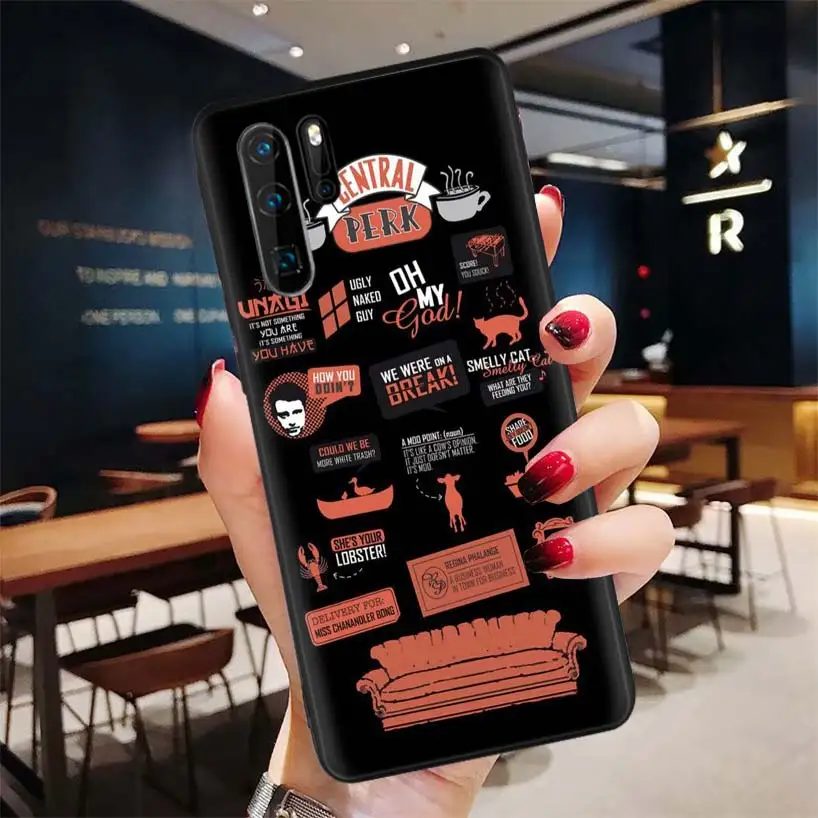 BD139-4 Черный мягкий чехол для huawei P30 P20 P10 Lite Pro P Smart Z mate 30 10 20 Lite чехол для телефона - Цвет: BD139-4