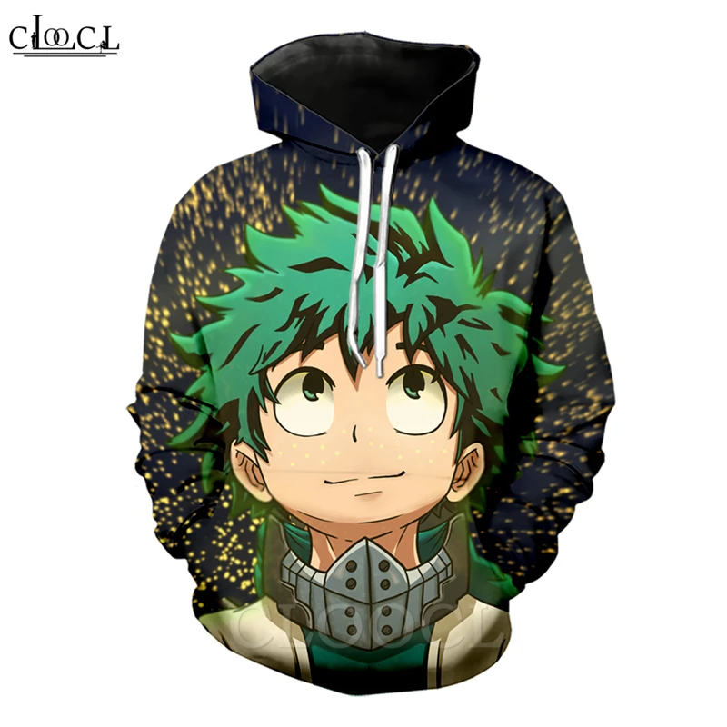 Hoodies 3 Аниме My Hero Academy толстовки для мужчин и женщин с 3D принтом Мужская толстовка худи Himiko Toga повседневные уличные пуловеры B364 - Цвет: Hoodies 3