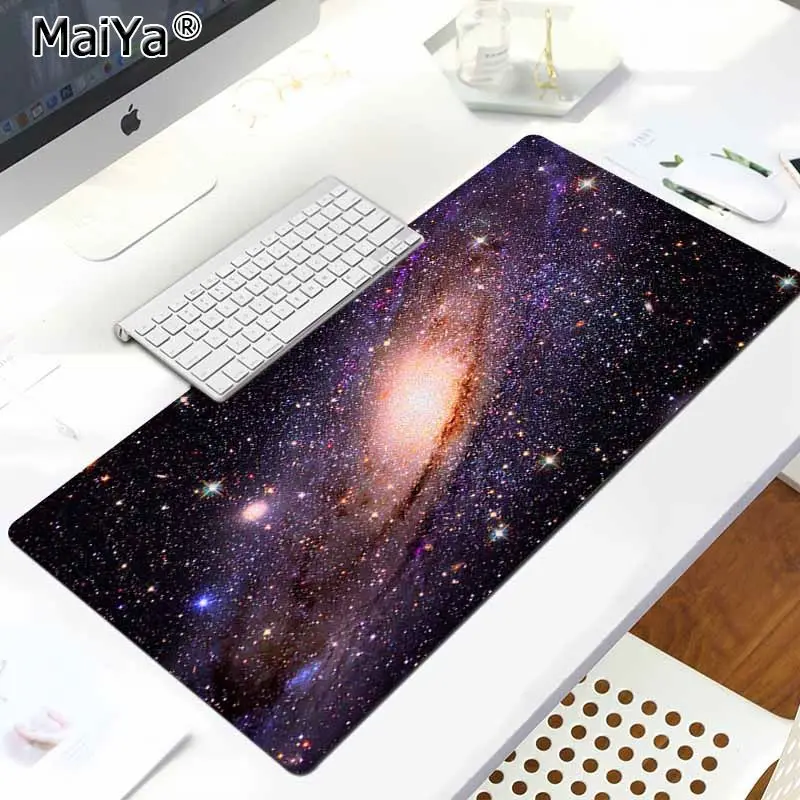 MaiYa space color Gamer Speed Mice Retail Small Rubber Mousepad Comfort Mouse Mat Gaming Lockedge Mousepad