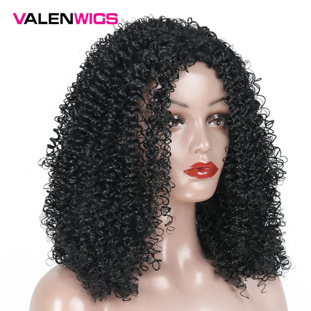 Парики из искусственных волос без шапочки основы короткий кудрявый парик