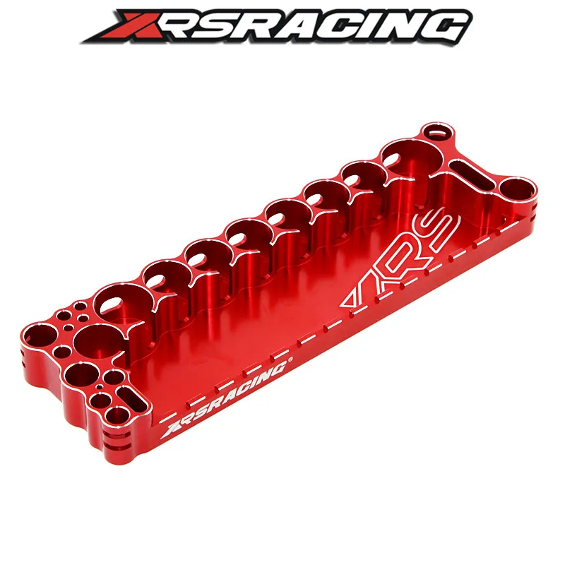 XRSRACING профессиональный инструмент RC многофункциональный инструмент кронштейн гнезда Отвертка Держатель лоток для хранения 6061 ЧПУ дисплей стенд