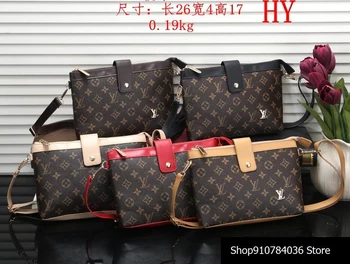 

Luxury Leather Handbags Women Bags Designer Brand Women's Shoulder Bags Large Capacity Ladies Hand Bags L234 Louis Vuitton LV-