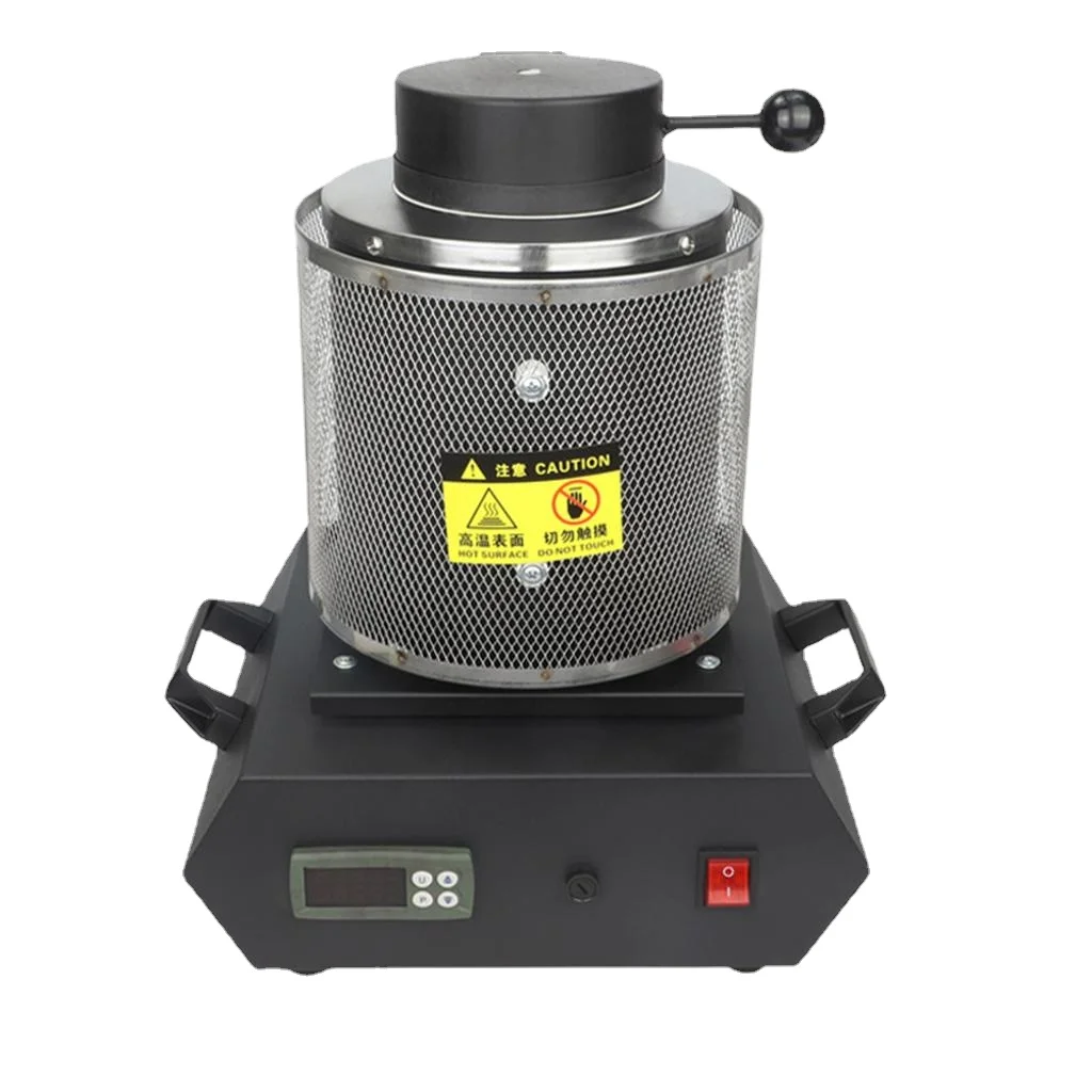 Gold Melting Furnace Digital Electric Melting Furnace with Graphite Crucible jewelry casting tool 1kg 2kg 3kg tong for picking up 1 3kg graphite crucible matched used with melting furnace casting tools