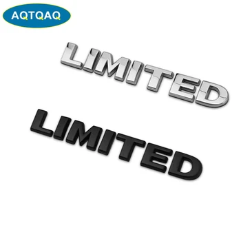 

AQTQAQ 1Pcs 3D Metal LIMITED Car Side Fender Rear Trunk Emblem Badge Sticker Decals for JEEP Wrangler Compass Commander Cherokee