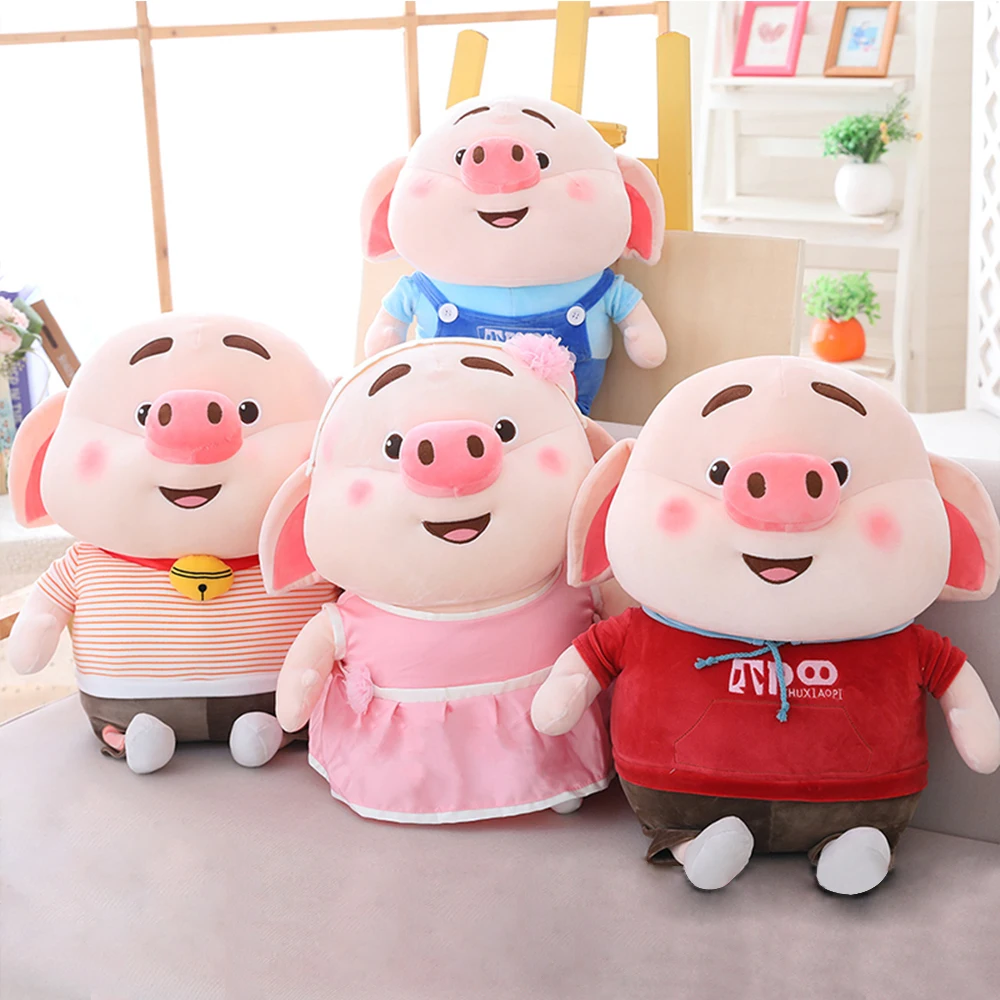 Новинка Kawaii свинья маленькая пукающая плюшевая игрушка Kawaii подушка игрушки