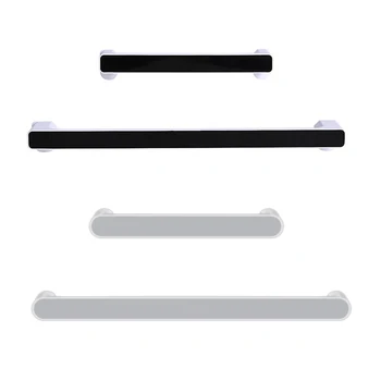 

2Pcs Self-Adhesive Towel Holder Rack Wall Mounted Towel Hanger Towel Bar Shelf Roll Holder Bathroom Organizer