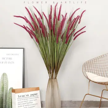 

1Pc Artificial Plant Cloth Setaria Home Garden Office Wedding Table Decoration