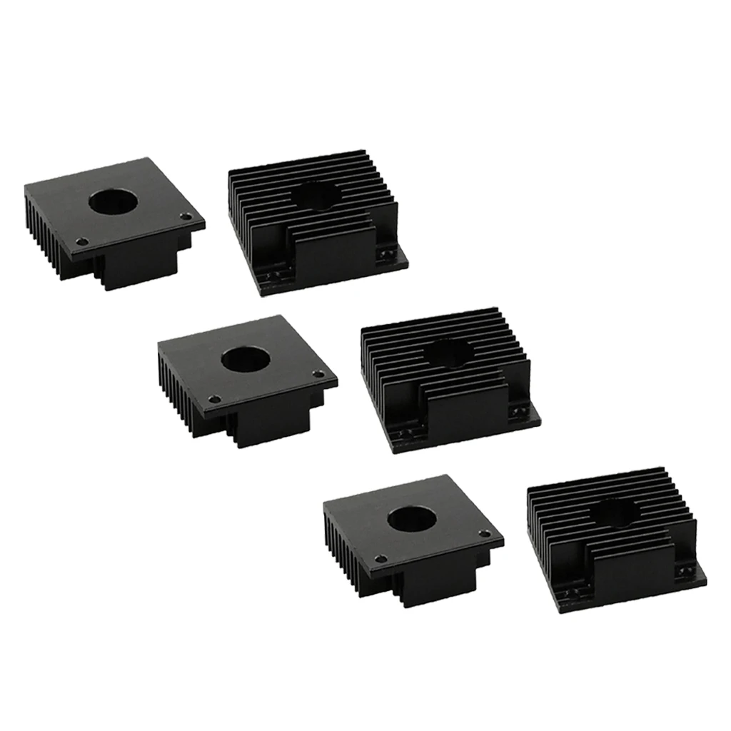 

3Pcs Heat Sink 40mm x 40mm x 11mm FOR 3D Printer Extruder MK7 MK8