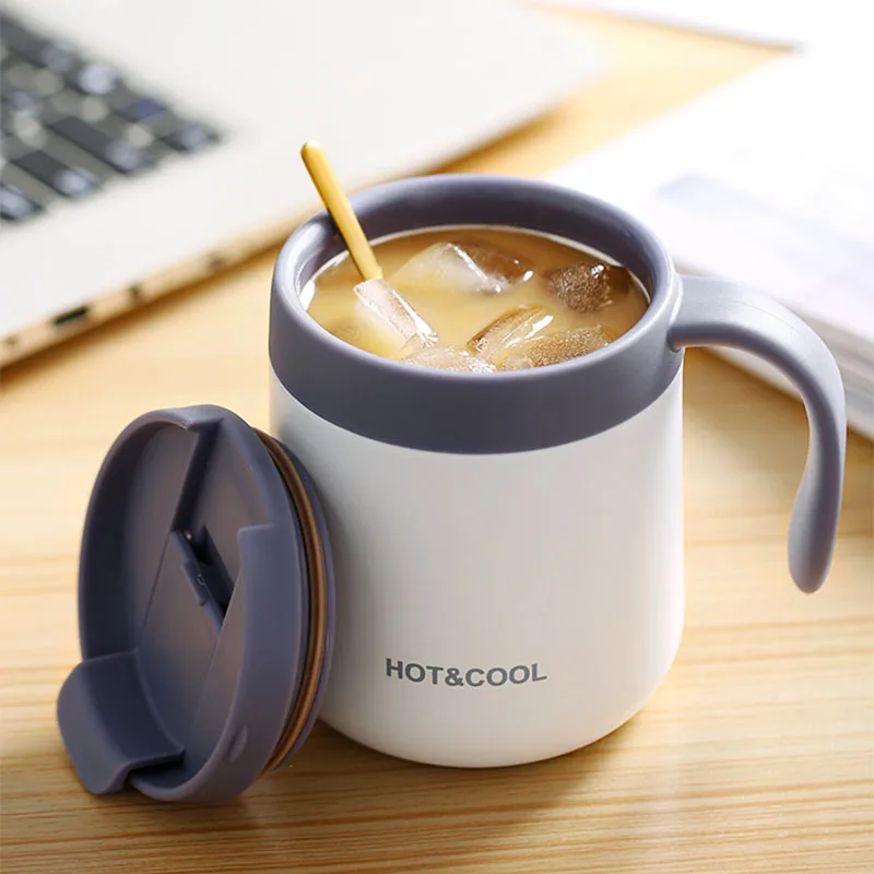Кофейные кружки Caneca из нержавеющей стали термос теплоизоляционная бутылка для