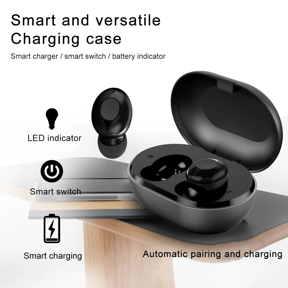Новинка, S5 беспроводные наушники, Bluetooth 5,0, наушники TWS HIFI, мини, в ухо, для спорта, бега, гарнитура, Поддержка iOS/Android телефонов, HD вызов