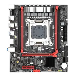 X79M-S LGA 2011-V2 материнская плата 4-канальный DDR3 64G Оперативная память M.2 NVME SATA III USB 3,0 для Ксеон V2 E5 все серии, такие как 2680 2670 2660