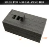 Hunting Magazine Holder Foam 24 Pistol Multifunction Foam Insert for .50 Cal Ammo Cans Magazine Storage(Ammo Can Not Included) 2