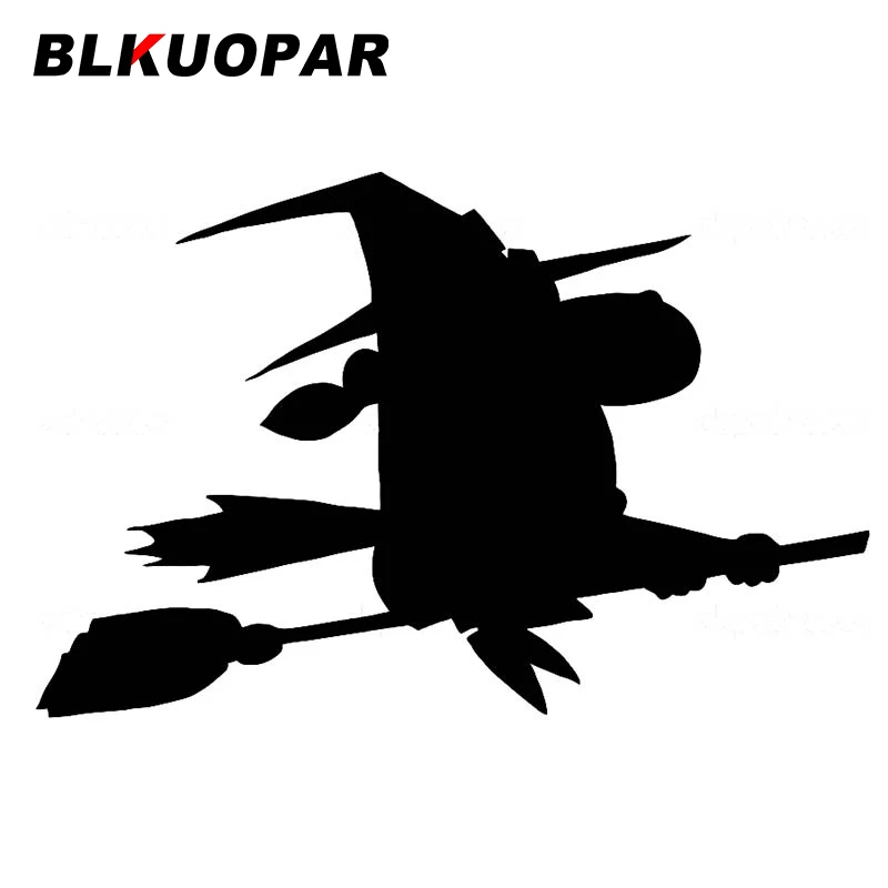 Наклейки на автомобиль с фигурой ведьмы BLKUOPAR виниловые солнцезащитные наклейки