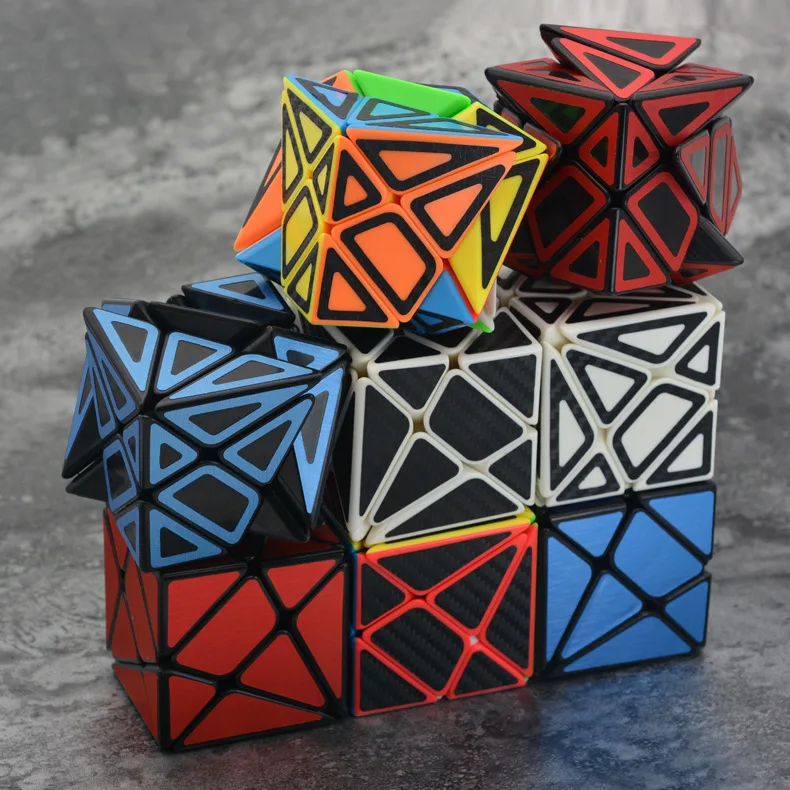 [Музыка, вечерние, специальная форма, меняющая Jingang, серия Rubik's Cube] углеродное волокно, матовая выдалбливающая бумага для декомпрессии Fu