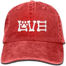 Бейсбольная Кепка унисекс с эффектом потертости «Love Dogs», Кепка-рыбка с регулируемой застежкой сзади, Кепка-Дальнобойщик