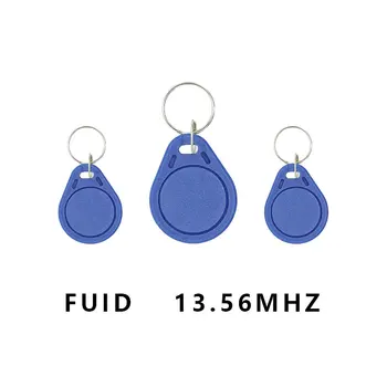 

5 / 10PCS NFC smart access control card RFID 13.56MHZ one-time writeable FUID keychain smart induction token tag