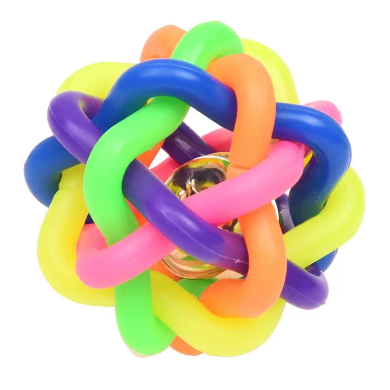 New Dog Toy Pet Node Ball Rubber Ball Throwing Ball Dog Ball Bell Ball