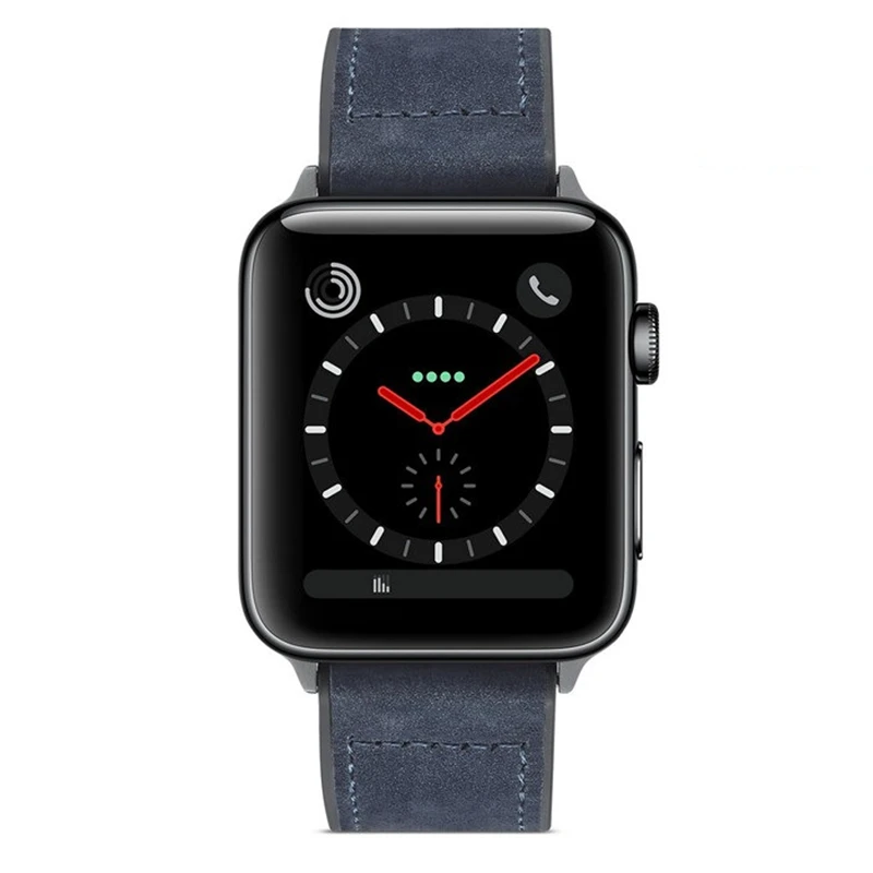Подходит для iWatch полосы 42 мм 44 мм pulseira для apple watch серии 5 4 3 ремешок 40 мм 38 мм correas наручные кожаный ремень