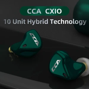 Image 3 - CCA CX10 1DD + 4BA TWS Bluetooth 5.0 contrôle tactile casque HIFI 10 unité pilote hybride dans loreille Eaephones CCA CA16 C10 PRO CX04 KZ E10 Z3 BA8 