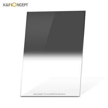 

K&F CONCEPT 100*150*2.0mm Pro Hard Square Filter 100mm Graduated Neutral Density Filter HD Optical Glass Waterproof Photography