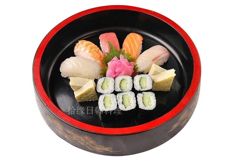 Ведро для суши sashimi лоток для суши японская Хризантема суши ведро блюдо японский стиль кухонная утварь тарелка посуда