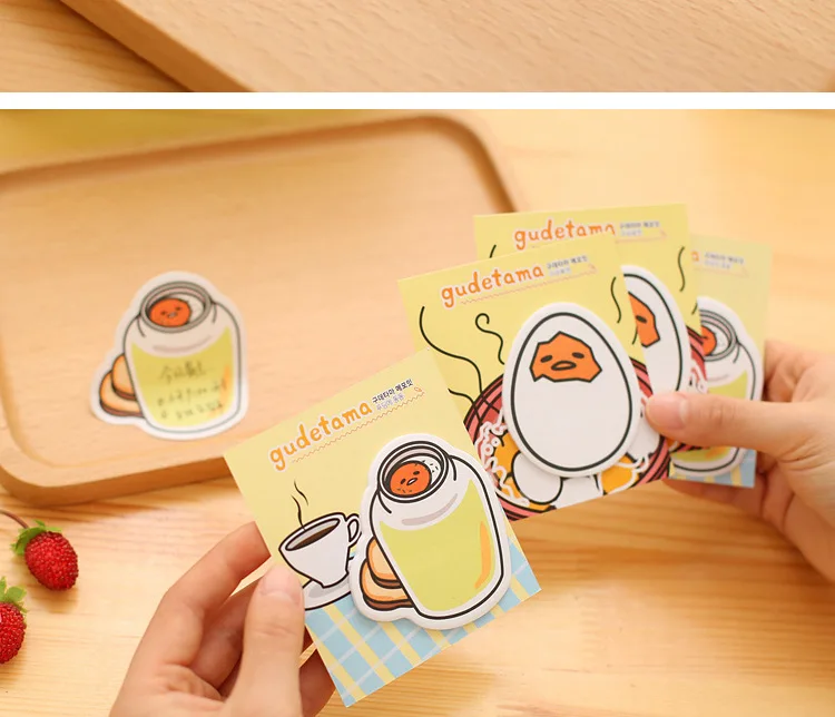 Милые кавайные Мультяшные выразительные яйца и танк post-it note plan memo message hand Account N times sticky sticker Канцелярские Товары для офиса