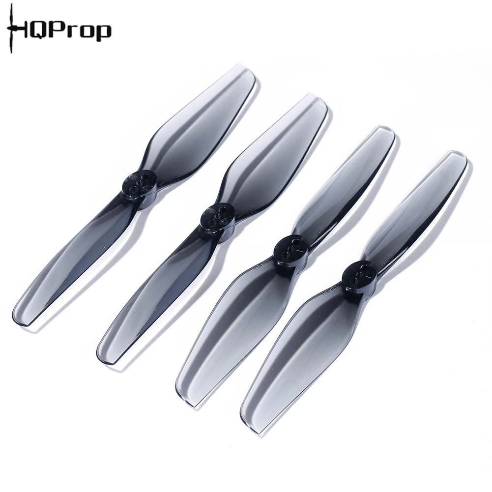 HQPROP T4X2.5 серый 4025 с 2 лезвиями PC Пропеллер для RC FPV Racing Фристайл 4 дюйма зубочистка
