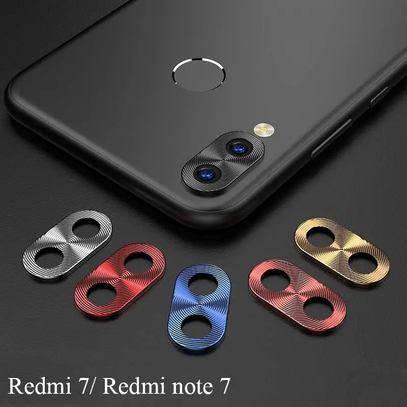 Металлический чехол для камеры протектор Xiaomi Redmi Note 7 Pro Xiomi Mi 8 8SE MI 9 алюминиевый