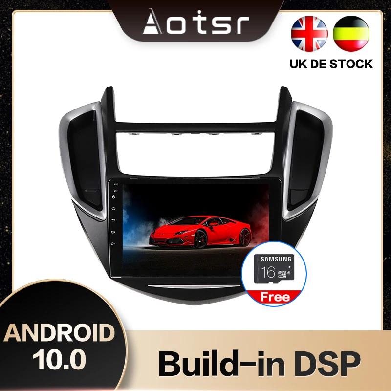 AOTSR 9 дюймов Android 10,0 gps навигатор автомобильный стерео плеер для Chevrolet Trax/трек 2013- мультимедийный плеер CarPlay wifi
