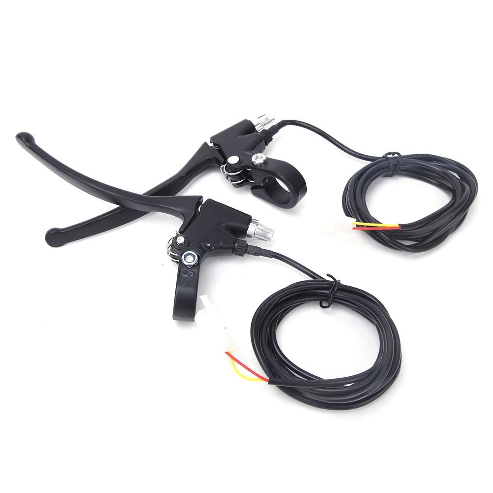 1 Pair Universal Aluminium Alloy 2.2cm Diameter Electric Bicycle Handle