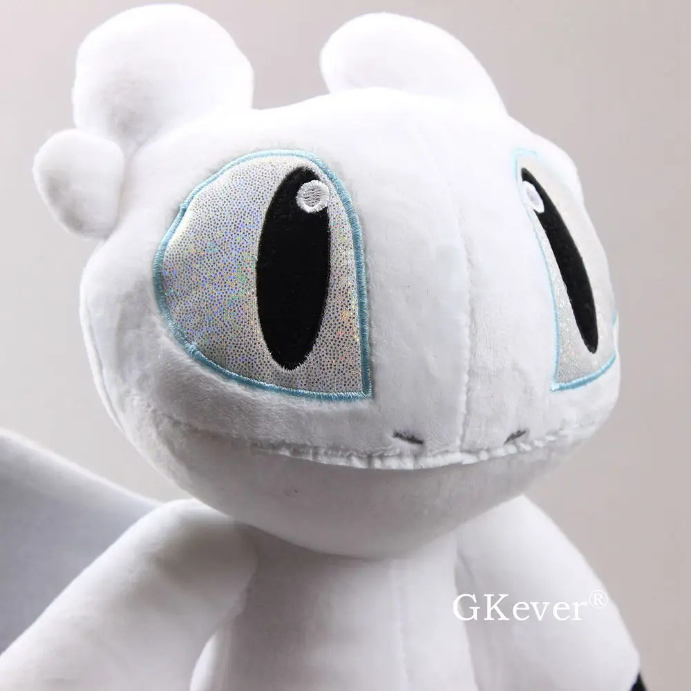 12" 30 cm Light Fury Soft Plush Toys NEW How to Train Your Dragon 3 Stuffed Animals doll Children baby Gift