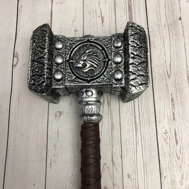 1:1 Ogrim Doomhammer молоток 54 см разрушить молоток оружие дети подарок игра ролевые игры безопасности PU материал